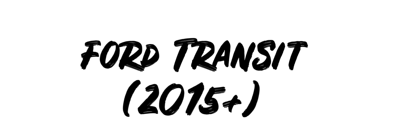 Lazer Kühlergrillmontagesätze für Ford Transit 2015+